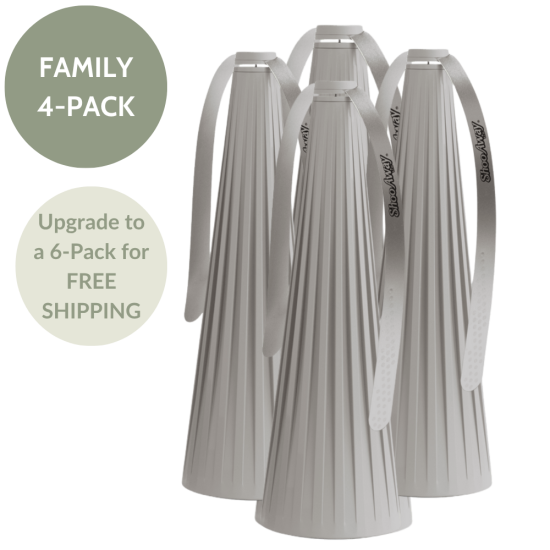 ShooAway - Bamboo Blend - Smoky Taupe - 4 Pack - Family Size