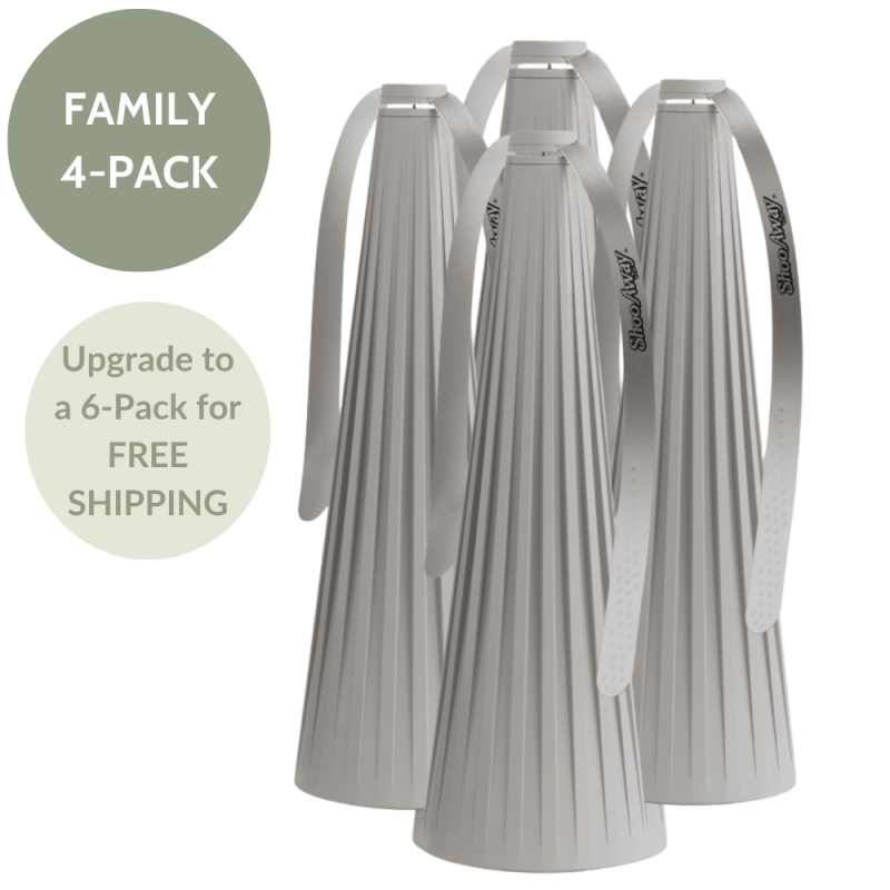 ShooAway - Bamboo Blend - Smoky Taupe - 4 Pack - Family Size