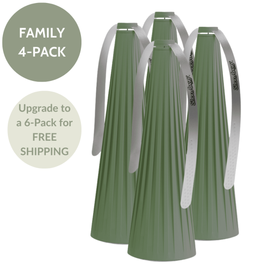 ShooAway - Bamboo Blend - Sage Green - 4 Pack - Family Size ShooAway - Bamboo Blend - Sage Green - 4 Pack - Family Size