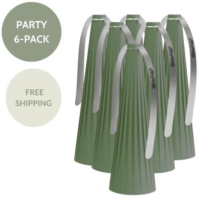 ShooAway - Bamboo Blend - Sage Green - 6 Pack - Party Size