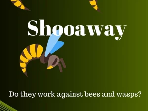 Try Shooaway for Bees and Wasps