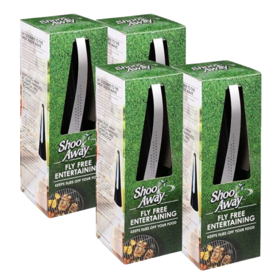 ShooAway - Black - Four Pack