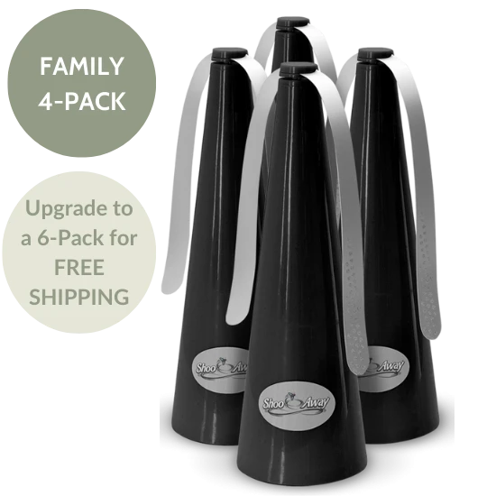 ShooAway - Black - Four Pack