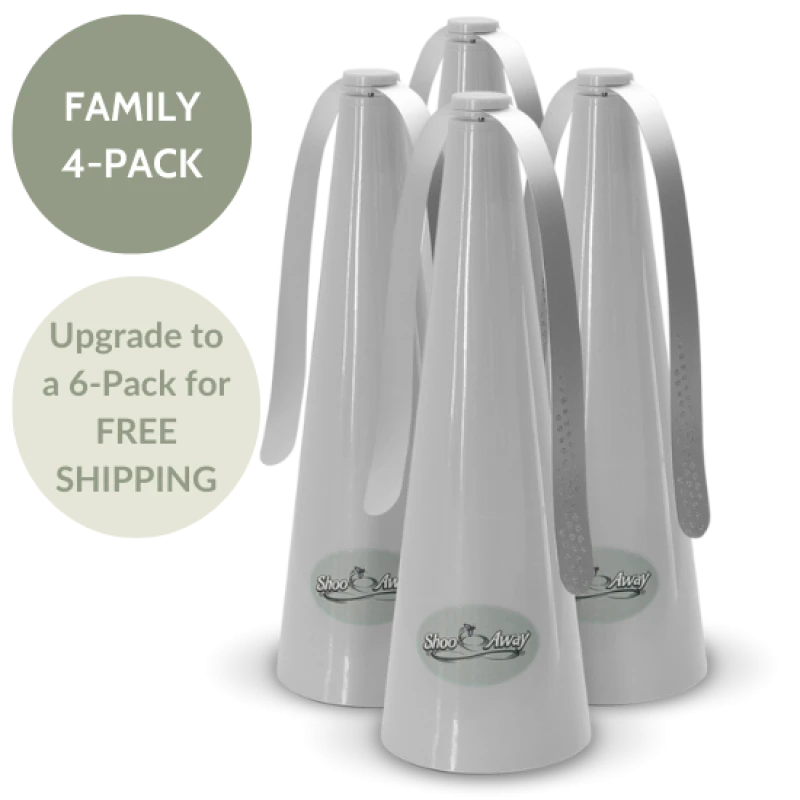 ShooAway - White - Four Pack