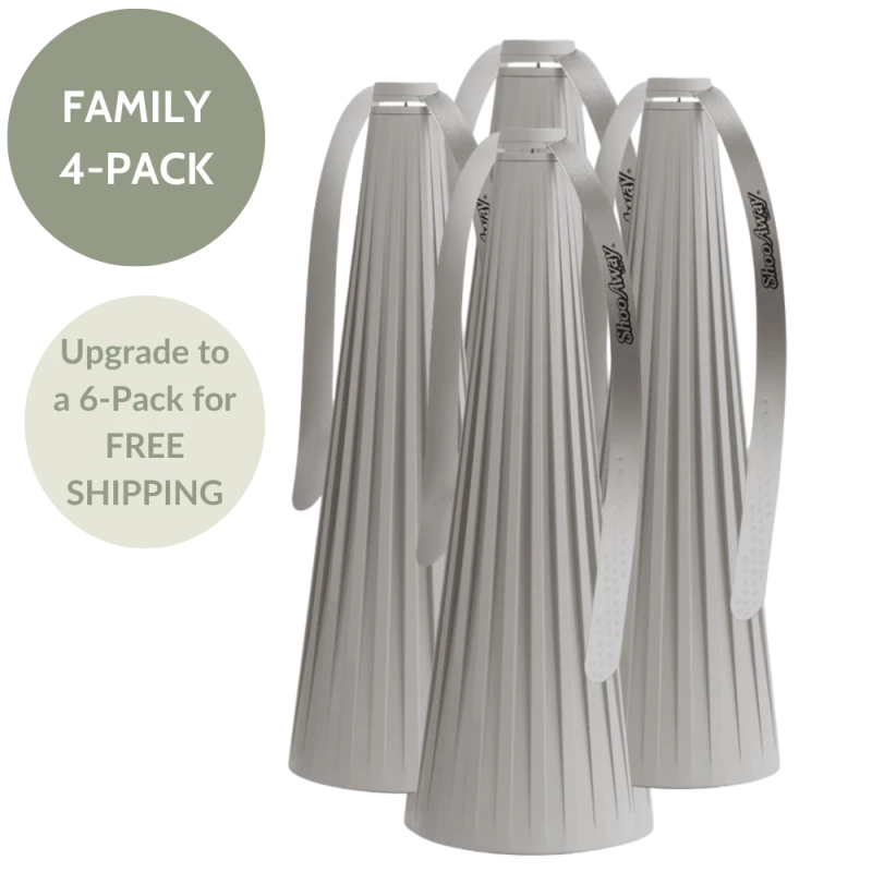 ShooAway - Bamboo Blend - Smoky Taupe - 4 Pack - Family Size
